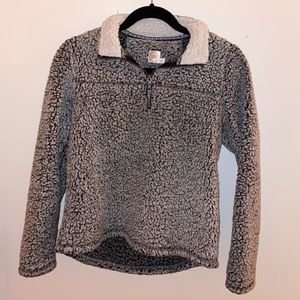 QUARTER ZIP SHERPA